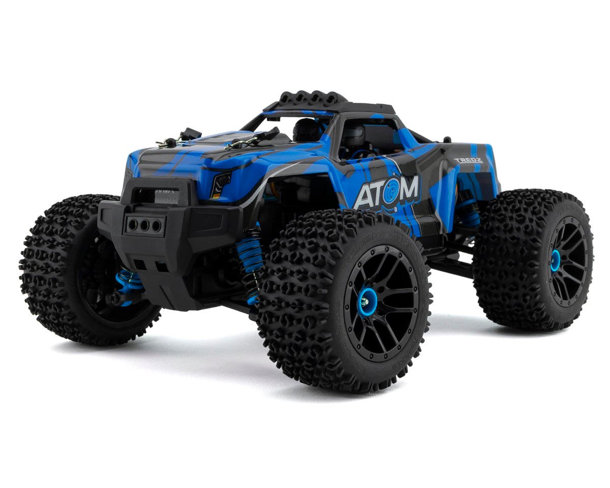 MVK150565 150565 Atom AT1 1/18 4X4 Monster Truck RTR Combo, Blue