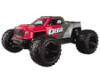 MVK151003 151003 QBit MT 1/16 4X4 Monster Truck RTR Combo, Red