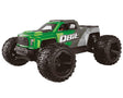 MVK151004 151004 QBit MT 1/16 4X4 Monster Truck RTR Combo, Green