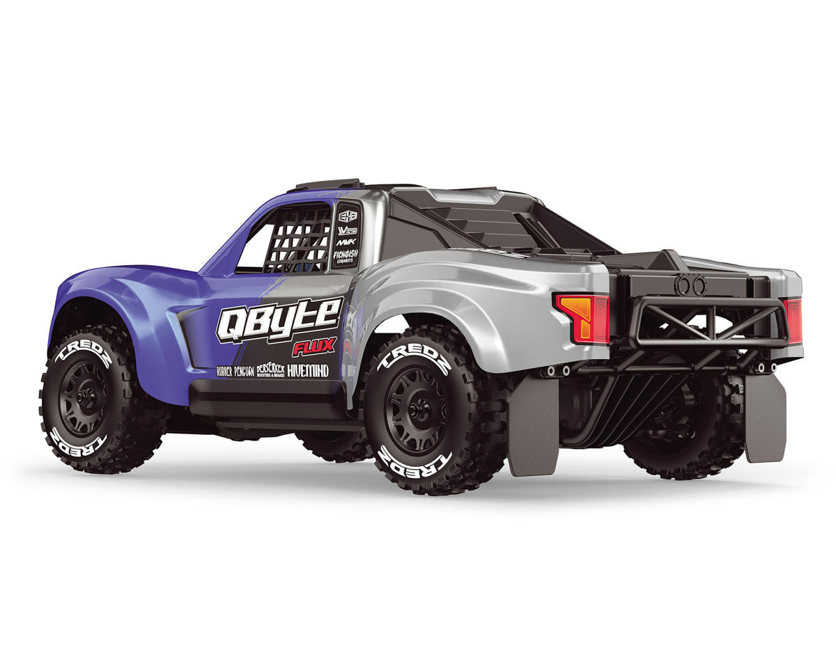 QByte SC Flux 1/12 4WD Short Course Truck RTR Combo, Blue