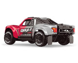 QByte SC Flux Brushless 4WD 1/12 Short Course Truck RTR Combo, Red