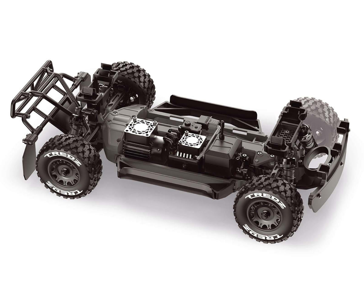 QByte SC Flux 1/12 4WD Short Course Truck RTR Combo, Green