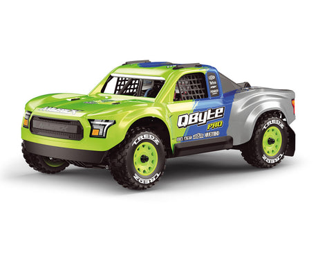 MVK151203 151203 QByte SC Pro 1/12 4WD Short Course Truck RTR, Fluoro Green