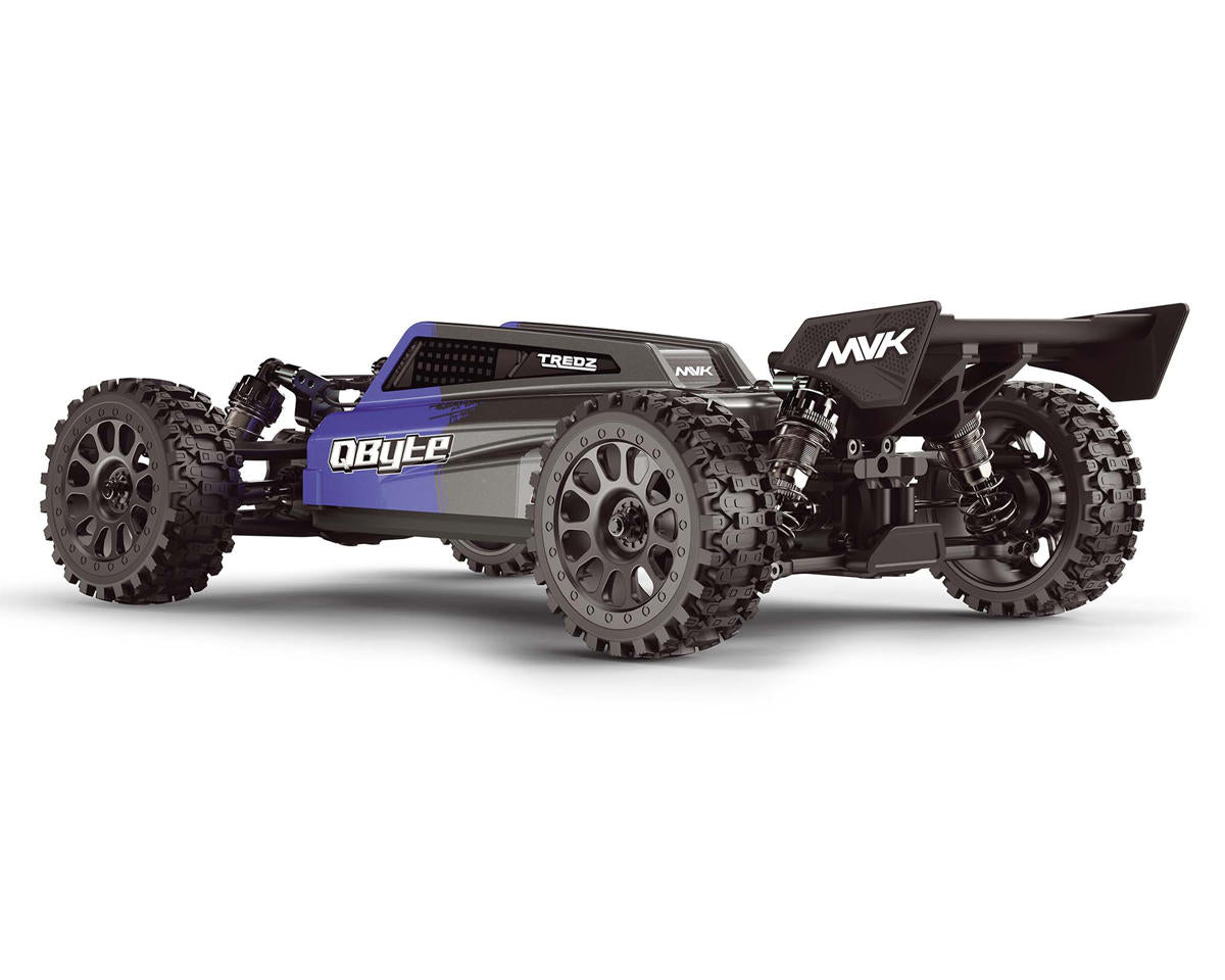 QByte XB Flux 1/12 4WD Off-Road Buggy RTR Combo, Blue