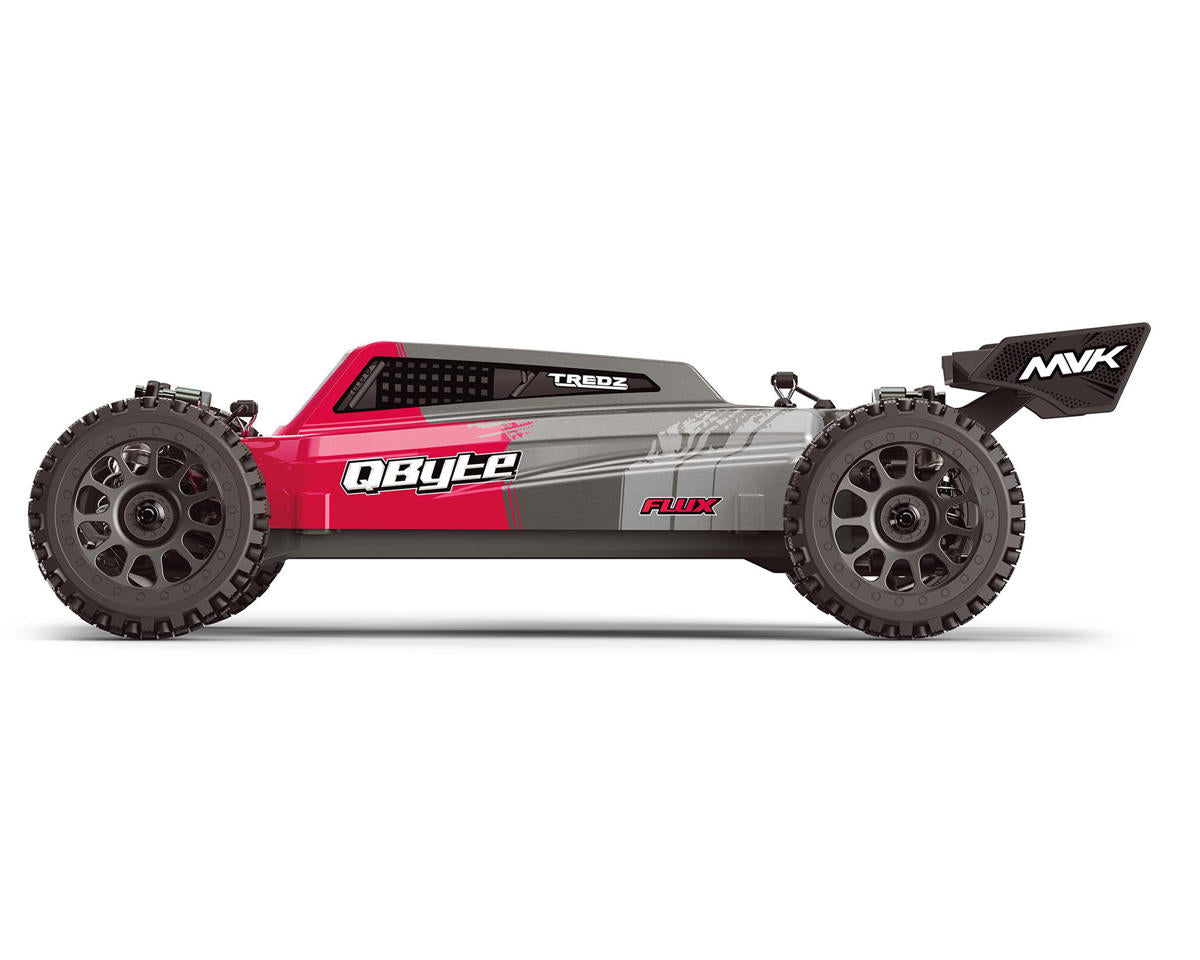 QByte XB Flux 1/12 4WD Off-Road Buggy RTR Combo, Red