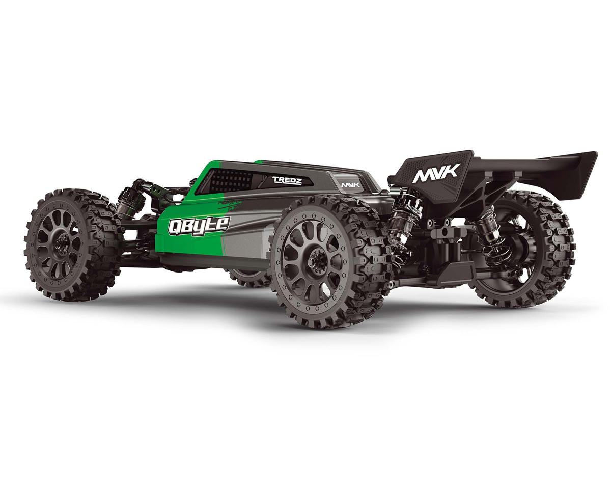 QByte XB Flux 1/12 4WD Off-Road Buggy RTR Combo, Green