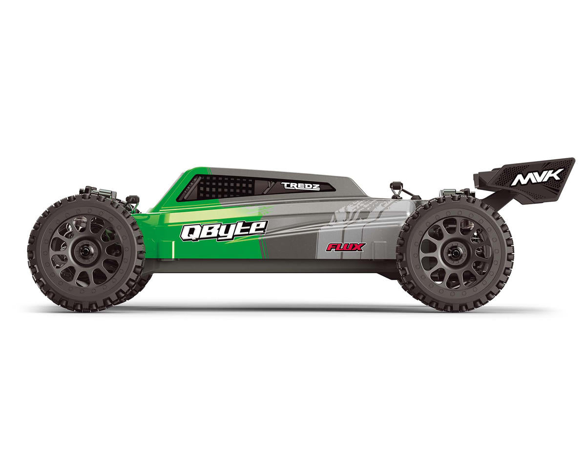 QByte XB Flux 1/12 4WD Off-Road Buggy RTR Combo, Green