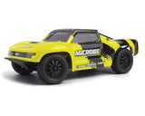 Microbe SC Flux Brushless 2WD 1/24 Short Course Truck RTR Combo, Yellow