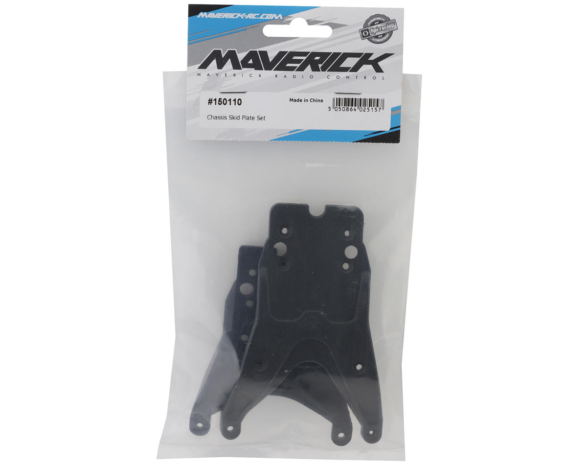 Quantum Front & Rear Chassis Skid Plate Set