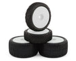 MVK150866 150866 Microbe Sideline Front & Rear Pre-Mounted Buggy Tires Set, White