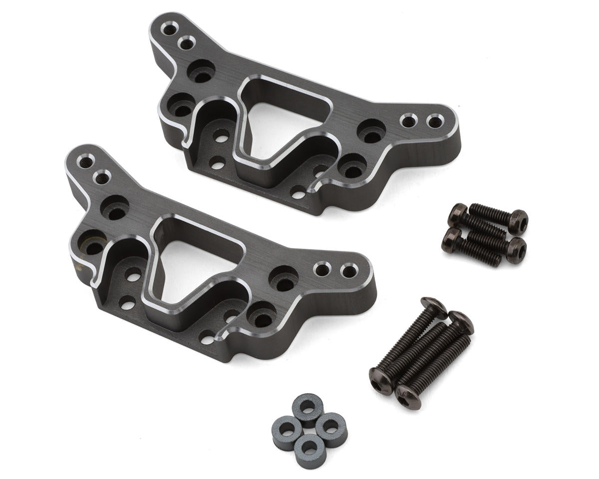 MVK151145 151145 Qbit Aluminum Shock Towers Set, F&R, Gray