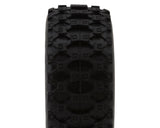 QByte SC Tredz 1/12 Short Course Truck Pre-Mounted Tires, Black (2)