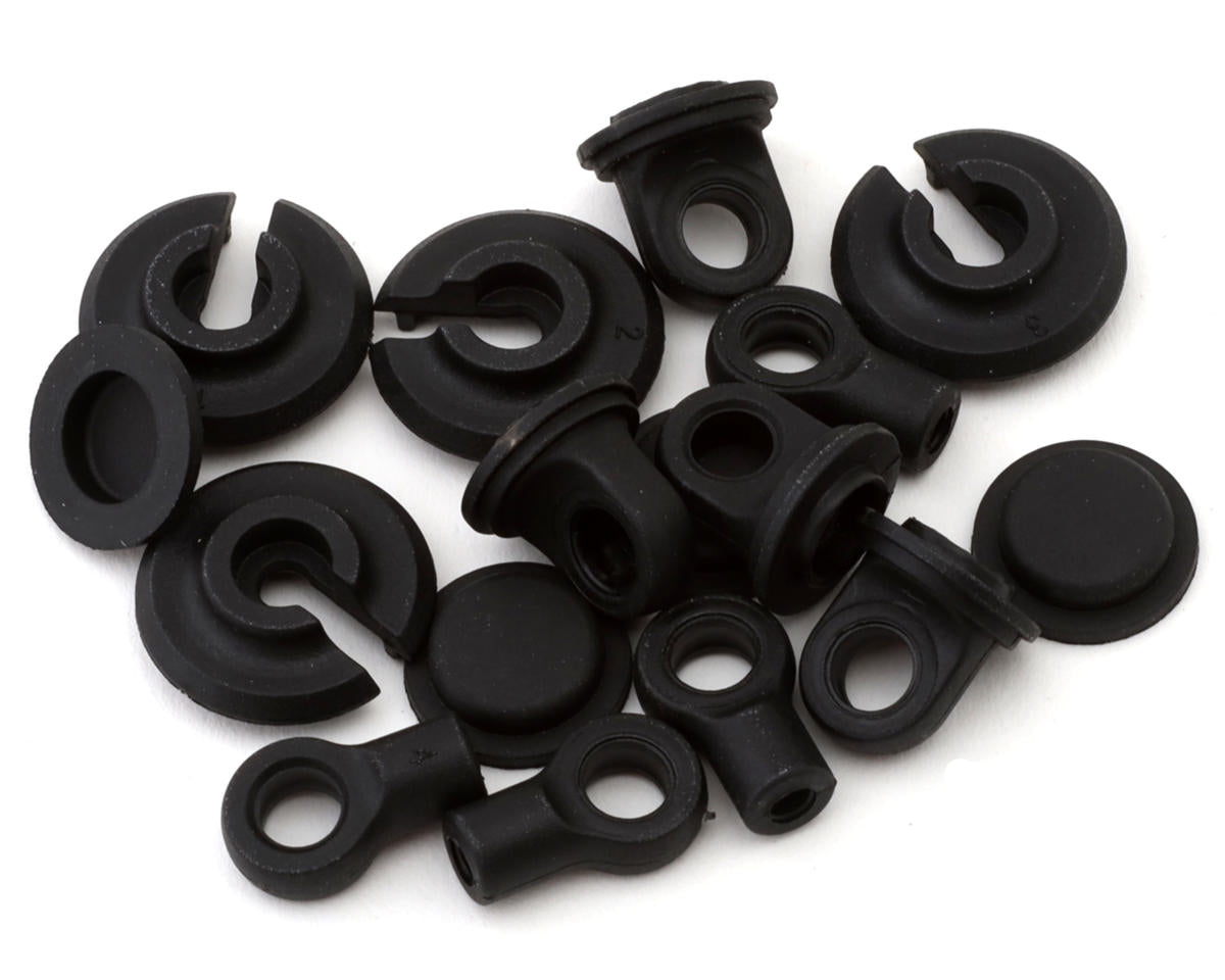 MVK151431 151431 QByte XB/SC Shock Connecting & Sealing Set w/ Eyelets, Rod Ends & Spring Retainers