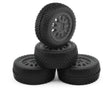 MVK151533 151533 Microbe SC Sidepin Pre-Mounted Short Course Tires Set, Gray (4)