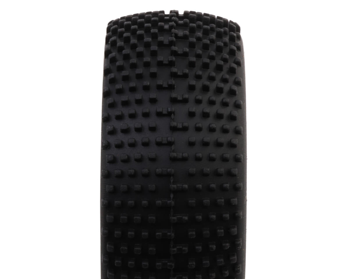 Microbe SC Sidepin Pre-Mounted Short Course Tires Set, Black (4)