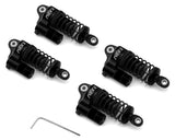 NX-471-B NX-471-B Losi NASCAR Aluminum Oil-Filled Threaded Reservoir Shocks, Black (4)