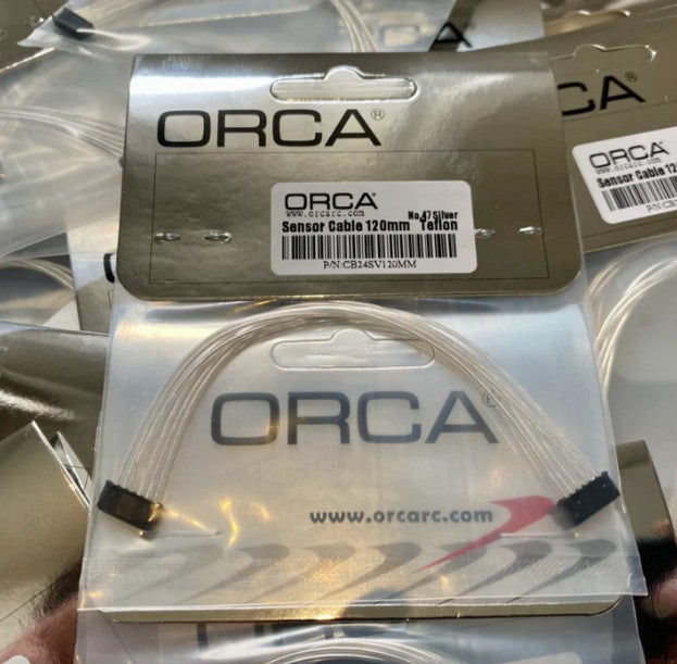 ORCCB24SV120MM CB24SV120MM Teflon Silver Brushless Sensor Wire, 120mm