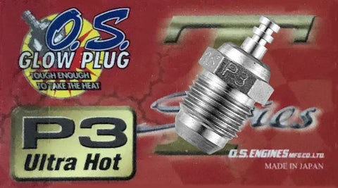 O.S. Speed 71641300 P3 Turbo Standard Glow Plug, Ultra Hot