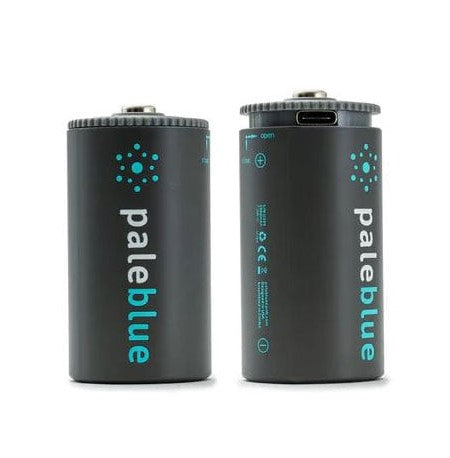 Pale Blue PBDC Lithium Ion Rechargeable D Batteries