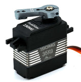 PHBPH190MG PH190MG 190MG High Torque Metal Gear Waterproof Servo w/ Alu Horn, 0.19sec/525oz