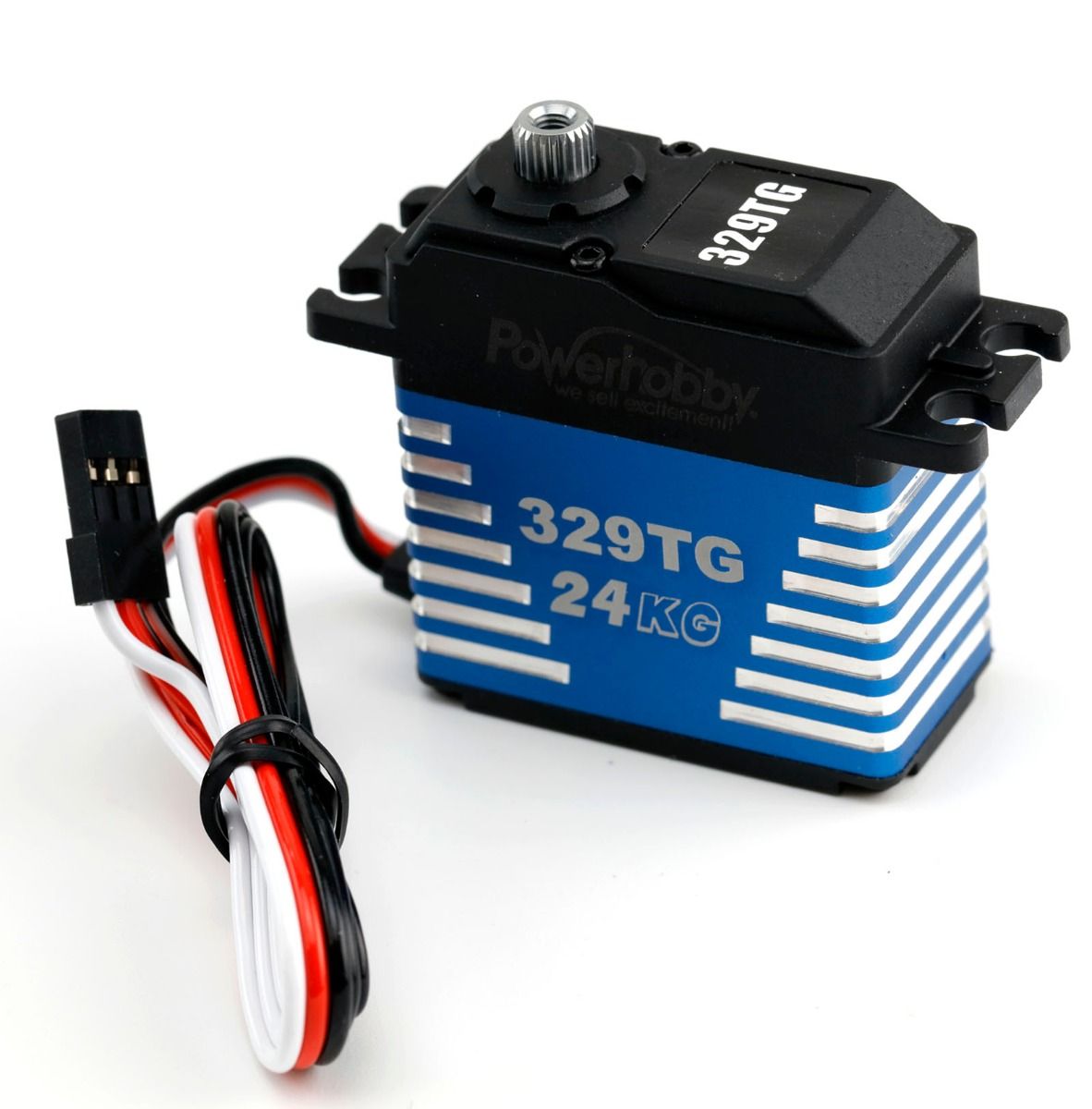 PHBPH329TG PH329TG 329TG High Torque Aluminum Case Titanium Gear Servo, 0.19sec/334oz