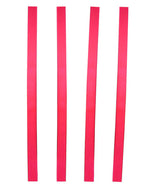 PRGHS-7R HS-7R Heat Shrink, 7mm Diameter, (4) 9in Long Pieces, Red