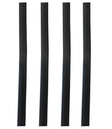 PRGHS-9B HS-9B Heat Shrink, 9mm Diameter, (4) 9in Long Pieces, Black