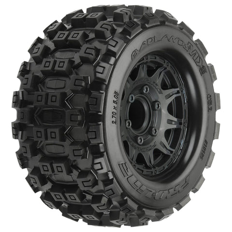 Pro-Line 10125-10 Badlands MX28 1/10 F/R 2.8" MTD Tires, Black (2)