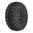 PRO10209-10 10209-10 SCX24 Trencher 1/24 F/R 1.0" Mounted Tires, Black (4)