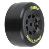 PRO1025910 PRO1025910 Goodyear Eagle Truck/Retro Tires, Black Wheels (4)
