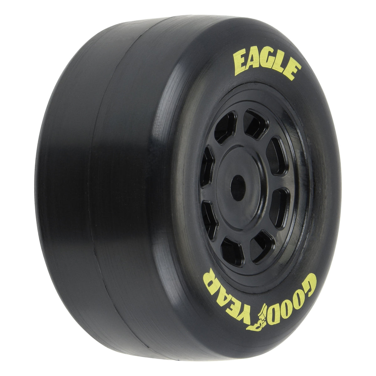 PRO1025910 PRO1025910 Goodyear Eagle Truck/Retro Tires, Black Wheels (4)