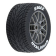 PRO1028310 PRO1028310 Goodyear Eagle Wet-Weather Tires, Gunmetal Wheels (4)
