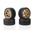PRO1030813 PRO1030813 Avenger Street Pre-Glued Tires for Losi NASCAR, Bronze (4)