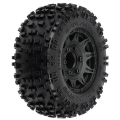 PRO1173-10 1173-10 Badlands 1/10 F/R 2.8" MT MTD Tires, Black (2)