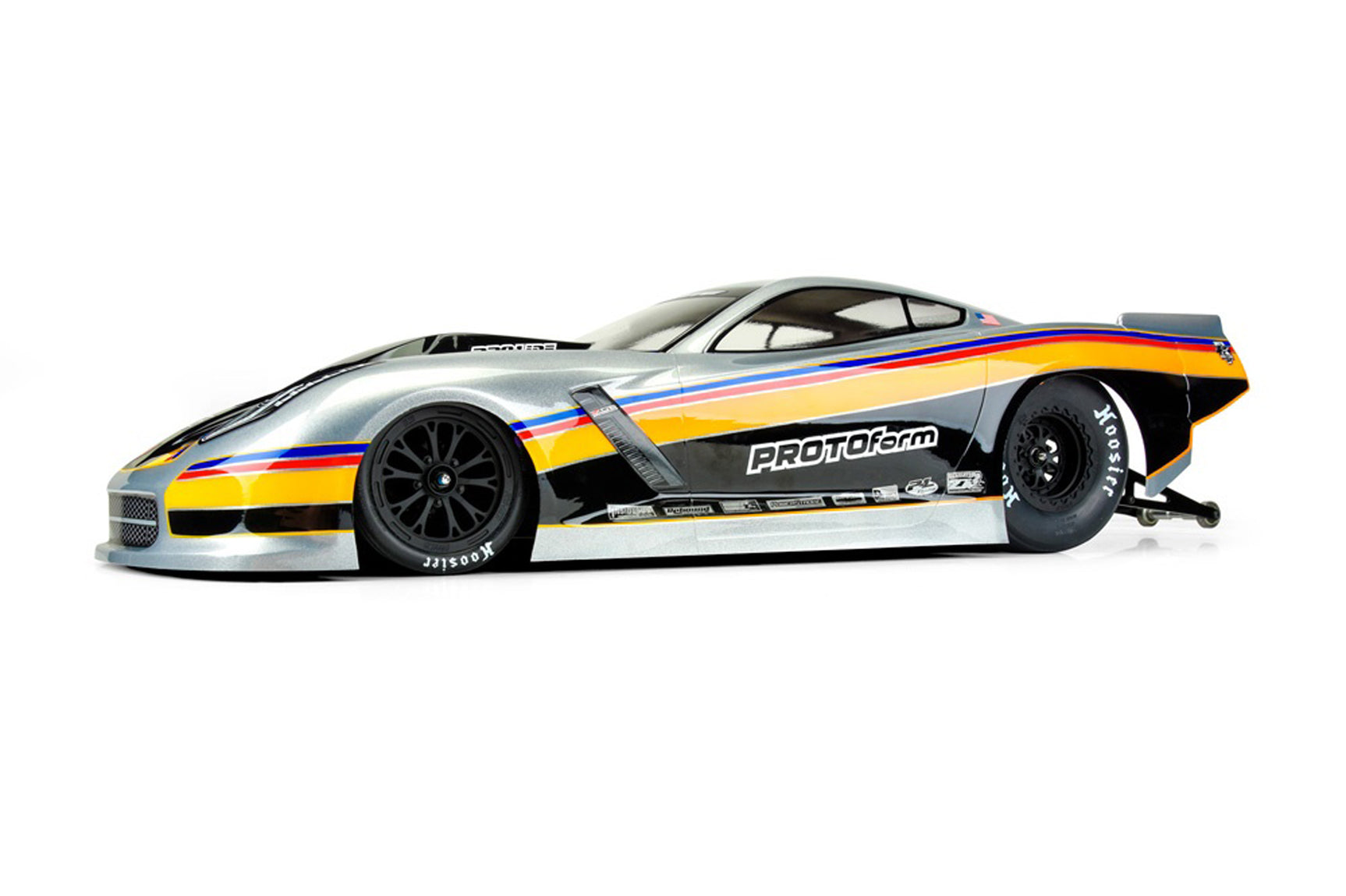 Chevy Corvette C7 Pro Mod Body, Clear