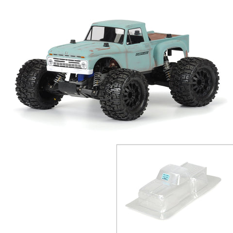 Pro-Line 3412-00 Stampede 1966 Ford F-100 1/10 Clear Body