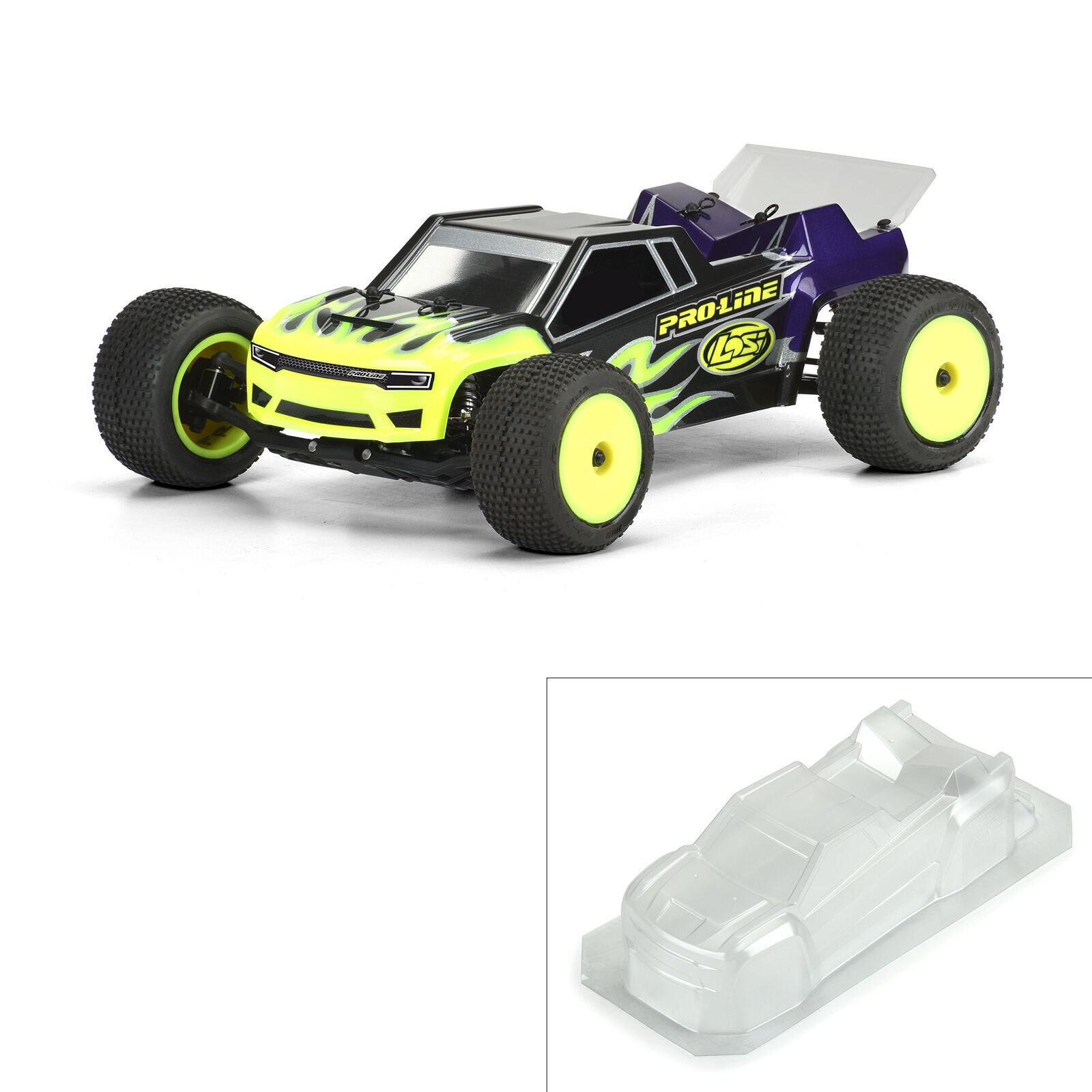 PRO3587-00 3587-00 Losi Mini-T 1/18 Axis ST Clear Body