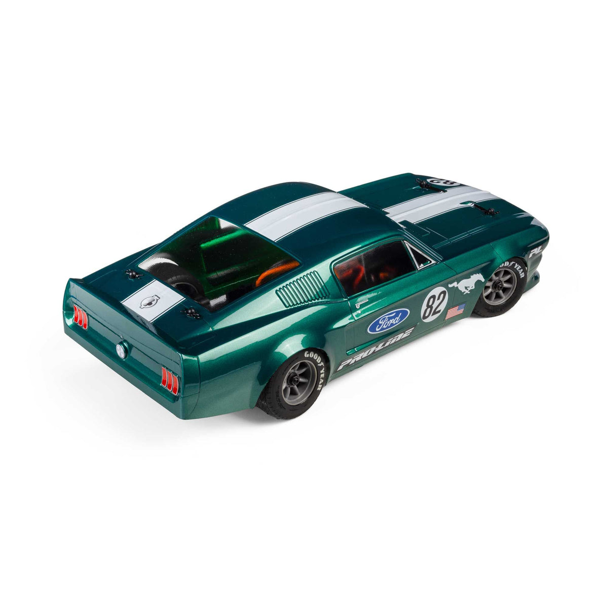Losi NASCAR 1968 Ford Mustang 1/12 VTA Body, Clear