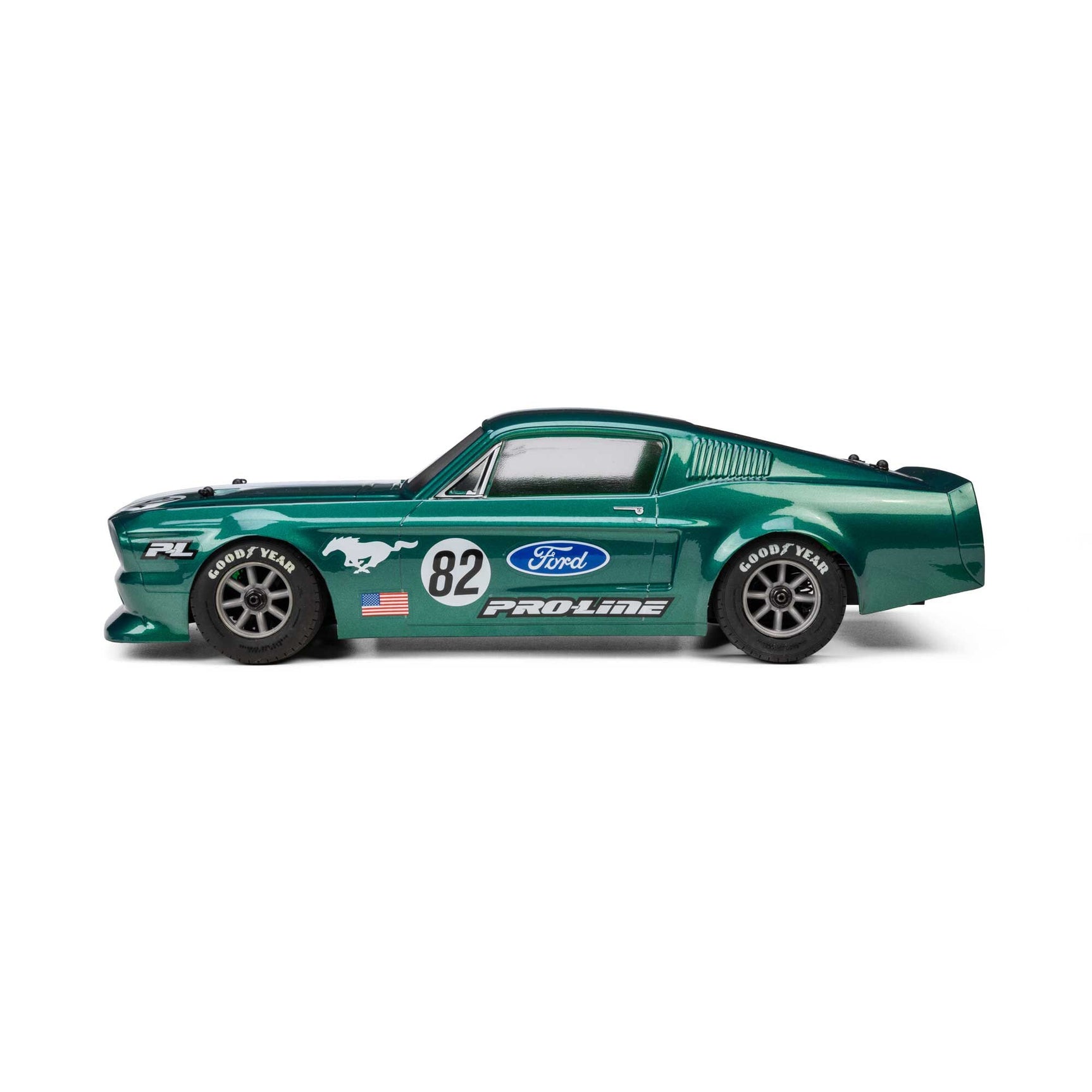 Losi NASCAR 1968 Ford Mustang 1/12 VTA Body, Clear