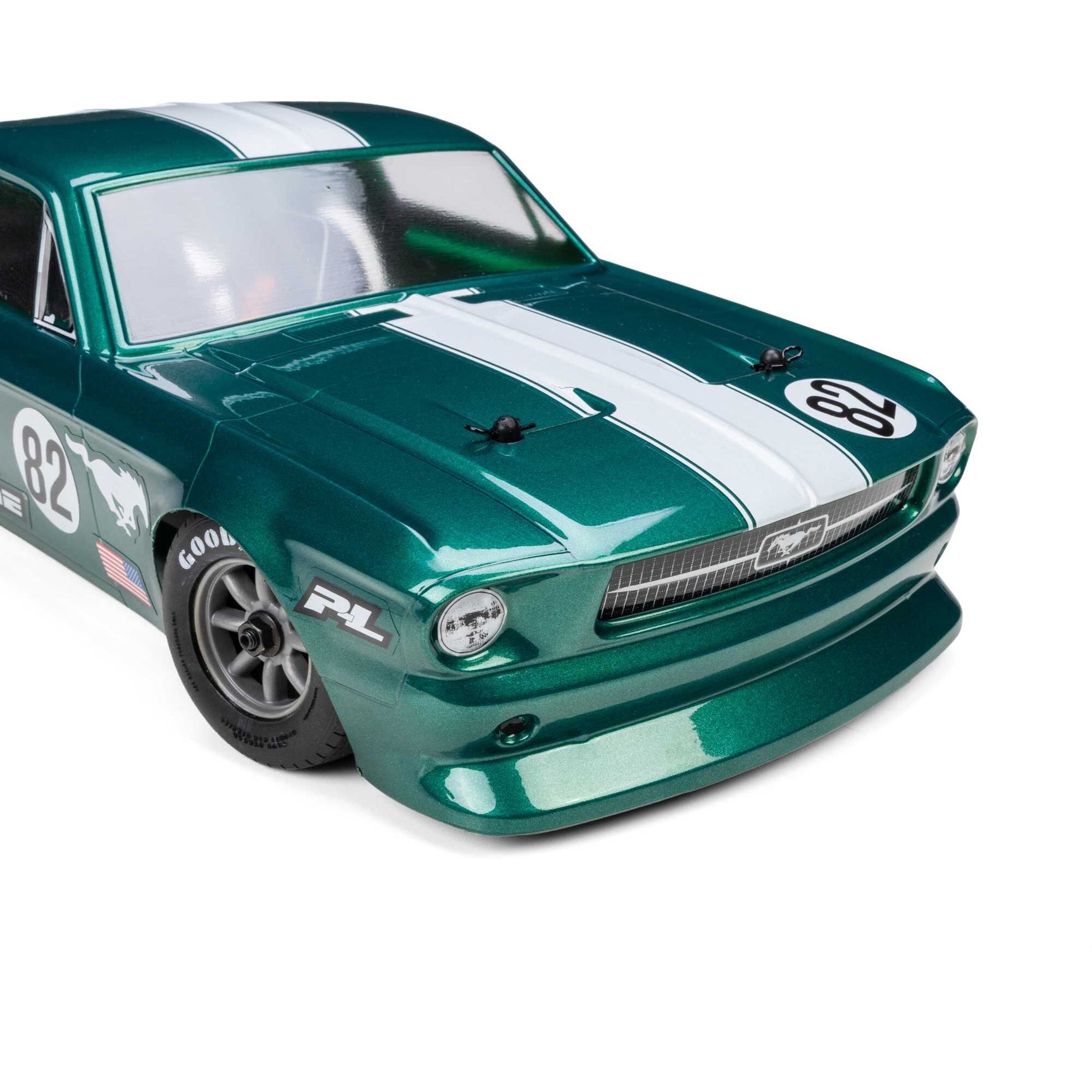 Losi NASCAR 1968 Ford Mustang 1/12 VTA Body, Clear
