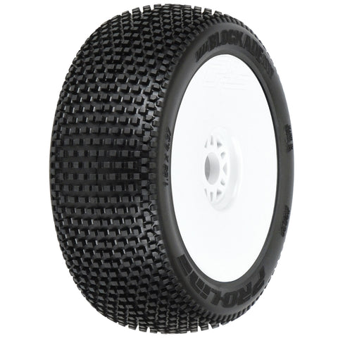 Pro-Line 90392-33 Blockade S3 1/8 F/R Buggy Mounted Tires, White (2)