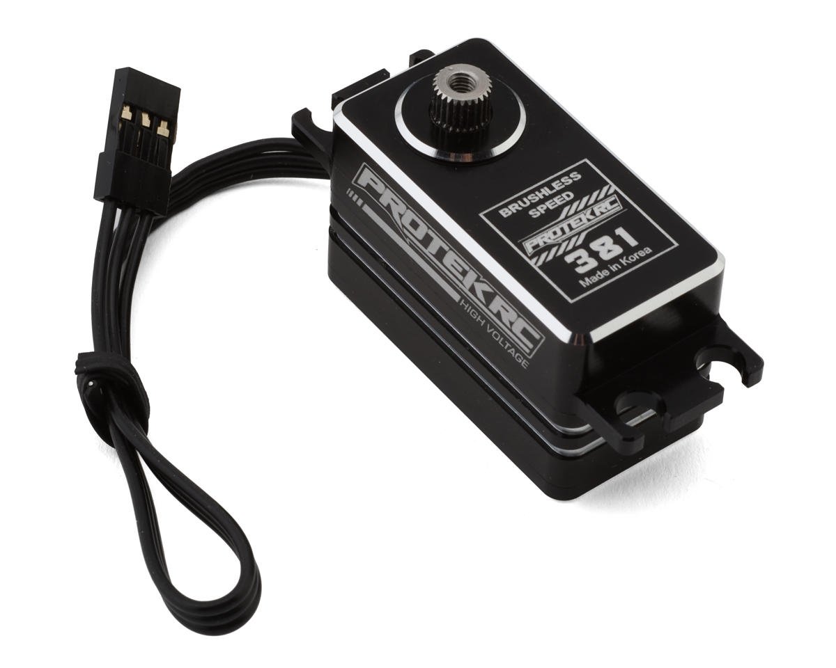 PTK-381 PTK-381 381 Ultra Low Profile High Speed HV Metal Gear Servo, .06sec / 307oz