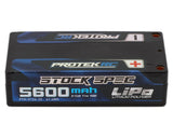 PTK-5126-25 PTK-5126-25 Stock Spec Low IR 7.4v 2S Shorty LiPo Battery, 5600mAh 150C