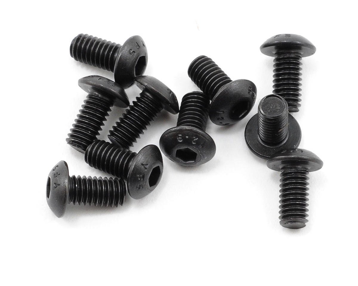 PTK-H-3301 PTK-H-3301 High Strength Button Head Screw, 4x8mm (10)