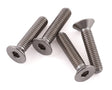 PTK-T-5088 PTK-T-5088 Grade 5 Titanium Flat Head Screw, 3x14mm (4)