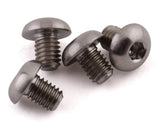 PTK-T-5096 PTK-T-5096 Grade 5 Titanium Button Head Screw, 3x4mm (4)