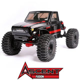 Ascent Fusion Brushless 1/10 4X4 Crawler RTR, Black