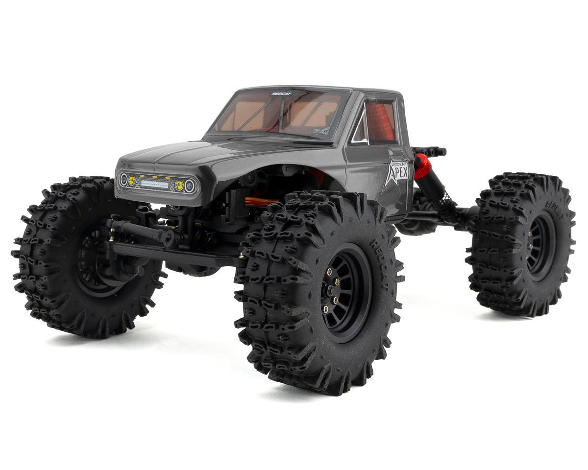 RERA42222 RERA42222 Ascent-18 Apex Brushless 1/18 4X4 Crawler RTR Combo, Gray