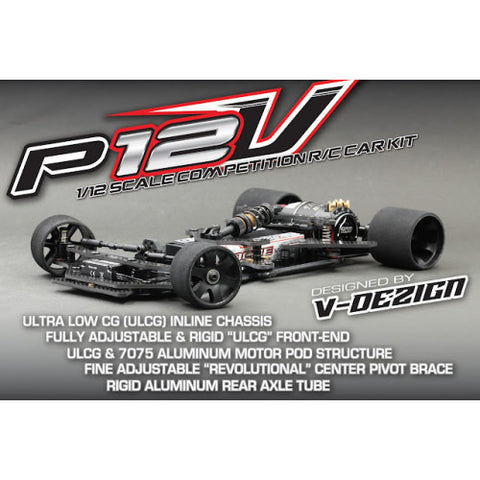 Roche 151026 Rapide P12V 1/12 Pan Car Kit