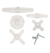 SAVSH11M SH-11M Plastic Micro Servo Horn Set, 21T